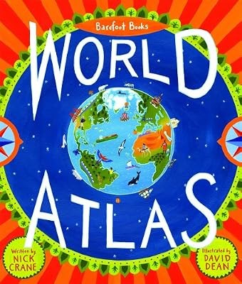 Barefoot books world atlas - world,
