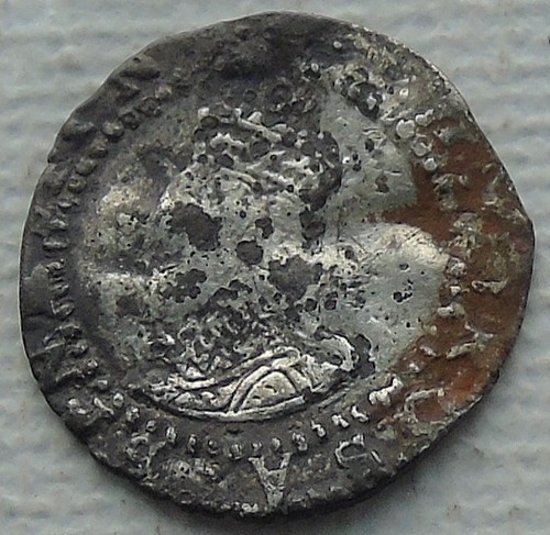 Elizabeth hammered silver - i,