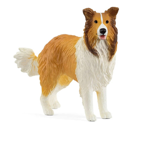 Schleich farm world collie - schleich, collie?toy