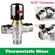 15MM Thermostatic Mixing Blending Valve Bidet Cold Hot Water Heater Shower Mixer