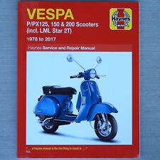 Vespa P PX 125 150 200 P125 P150 P200 PX125 PX150 PX200 SCOOTER REPAIR MANUAL