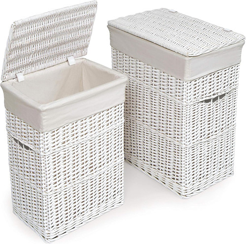 Large wicker nursery laundry - wicker,