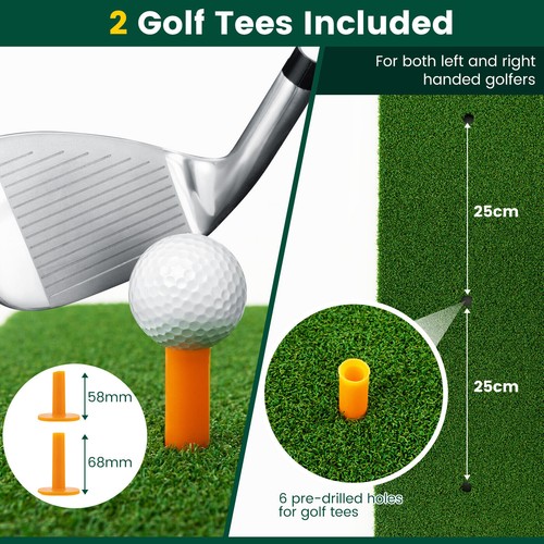 Golf hitting mat - mat, artificial