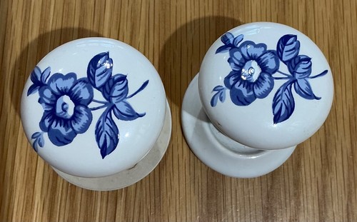 Set blue white - of, ceramic