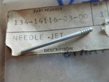 YAMAHA FS1E  RD50M  TY50  YL1 GENUINE NOS CARBURETOR JET NEEDLE - # 134-14116-03