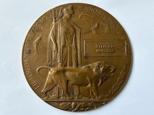 WW1 Death Plaque 3153 L/Cpl