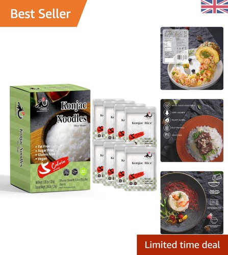 Shirataki konjac rice 8 pack - -,
