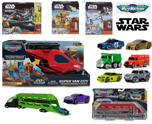 Micro machines cars - cars, &playsets