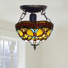 10-inch Tiffany Ceiling Lamps