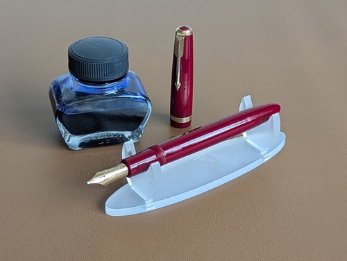 Parker duofold maxima - maxima, red
