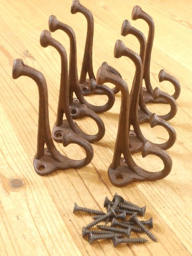 Rustic cast iron coat - cast,