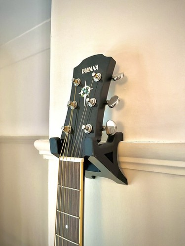 Picture rail wall - wall, guitar