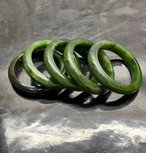 Natural nephrite jade - nephrite, bangles