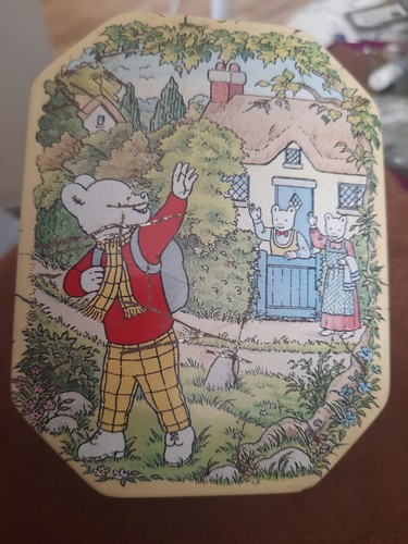 Tin rupert the - rupert, vintage