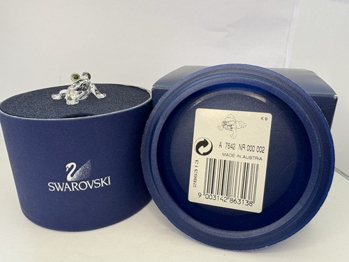 Swarovski crystal frog baby - frog,