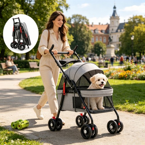 Pet travel stroller - travel,