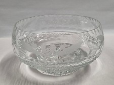 Edinburgh Crystal Thistle Bowl