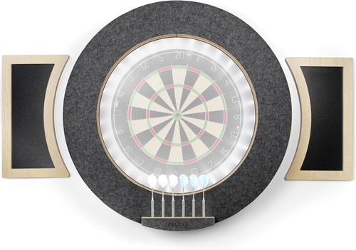 Wooden dart board - dart, cabinet