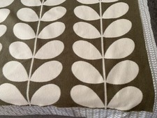 ORLA KIELY REVERSIBLE STEM PRINT WOOL BLANKET THROW 140 x 150cm NEW
