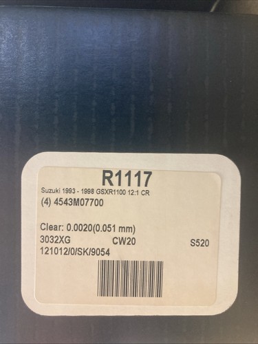 R1117 wiseco piston - piston, kit
