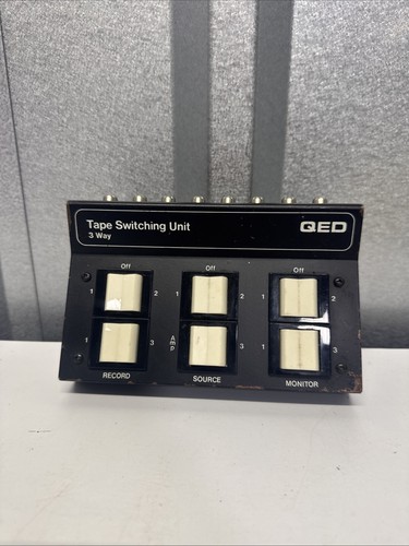 Qed tape switching unit way - qed,