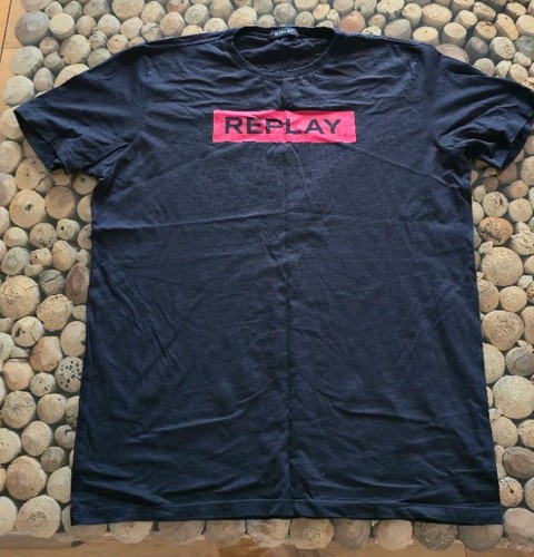 Mens replay shirt size xl - t-shirt,