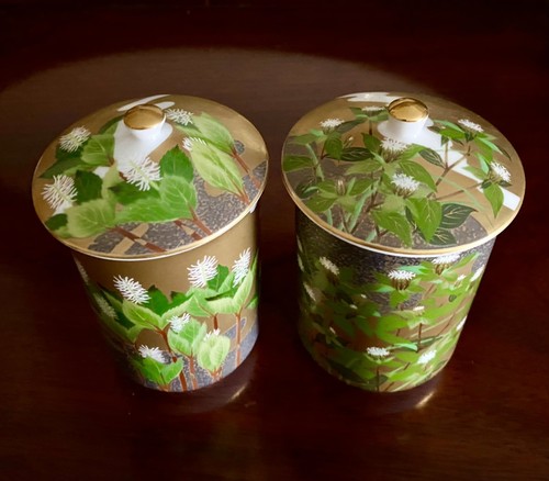 Signed pair japanese - signed, porcelain