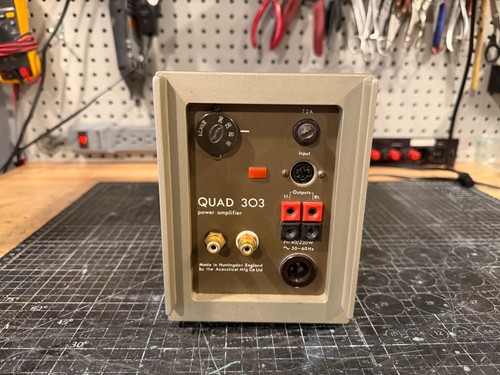Quad 303 power amplifier - quad,