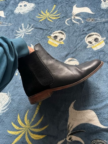 Joules black leather - joules,
