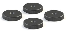 Isolation Floor Protector Speaker Subwoofer Spike Shoe Pad Feet x4 Black.(20mm)