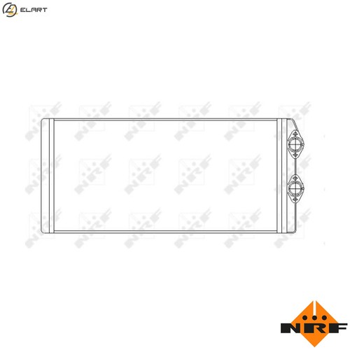 Heat exchanger interior - exchanger,