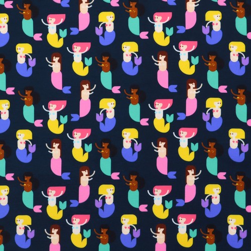 Mermaid blue upholstery fabric - blue,