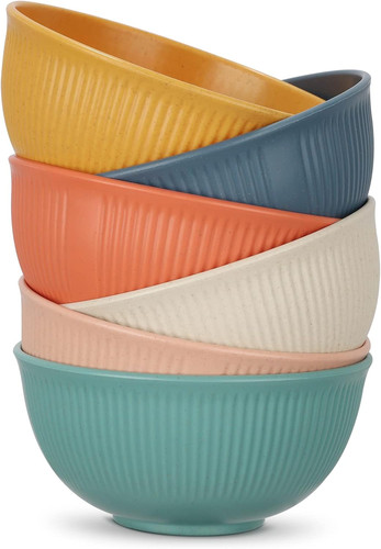 Cereal bowls set 6 - set, of