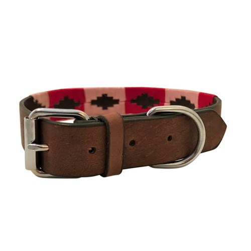 Hand made leather dog collar - leather,