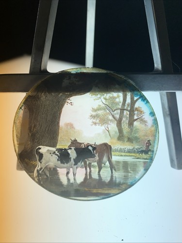 Magic lantern victorian glass - magic,
