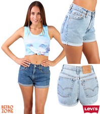 LEVIS WOMEN DENIM SHORTS Y2K