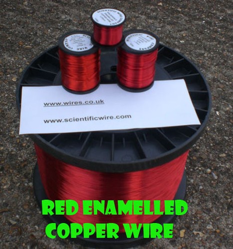 Enamelled copper wire magnet - enamelled,