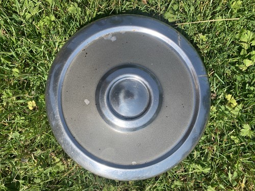 Vintage chrome hub cap inch - vintage, 9
