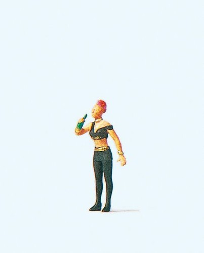 Female punk figure - punk, gauge