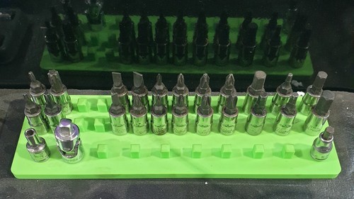 Socket set working - socket, tray