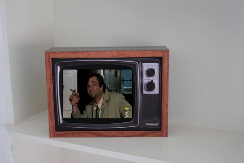 Columbo retro photo - photo, frame