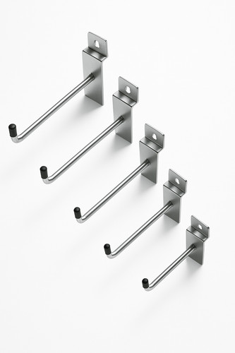 50x slatwall hooks accessory - 50x,