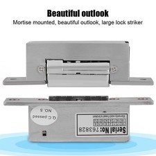 DC 12V Electric Strike Lock Electronic Metal Lock for Door AccessControl System