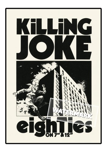 Killing joke poster print - killing, a3