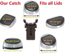 2 Fits brabantia touch top bin