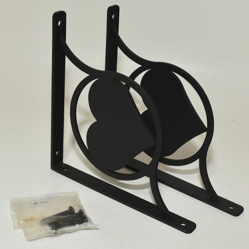 Wrought iron country heart - country,