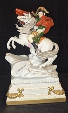 Scheibe-Alsbach Porcelain Napoleon Bonaparte on Horseback – GDR Era, 27cm