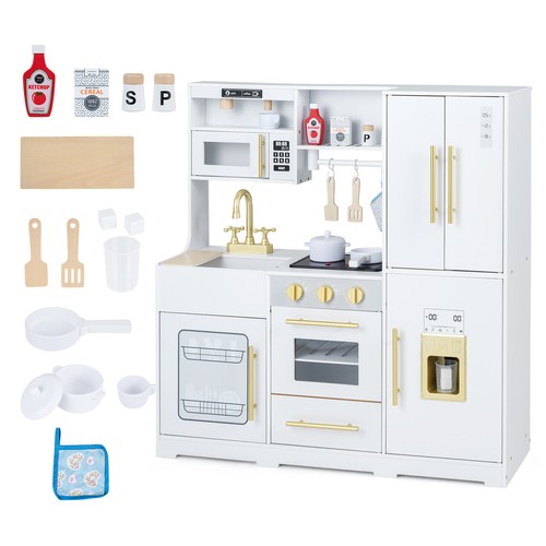 Wooden play kitchen - play, for