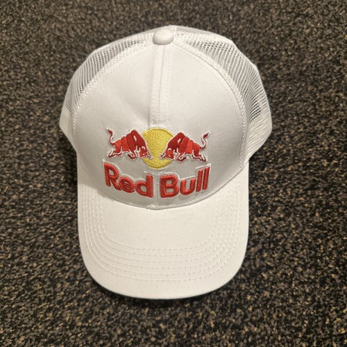 Red bull white - white, cap