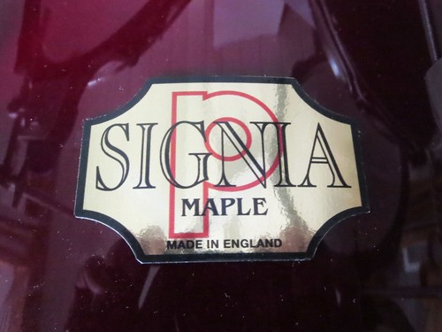 Drum badge premier signia - drum,